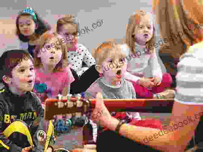 A Group Of Children Playing Music Together At A Press Play Music Program. Press Play: Music As A Catalyst For Change