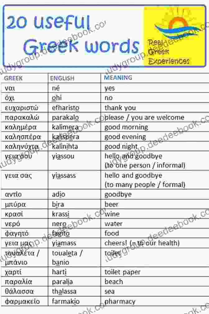 An Image Of An Open Greek English Bilingual Dictionary, Showcasing The Side By Side Translations Of Greek And English Words. Alexander A Shoeshine Boy In Athens: Greek English Parallel Text