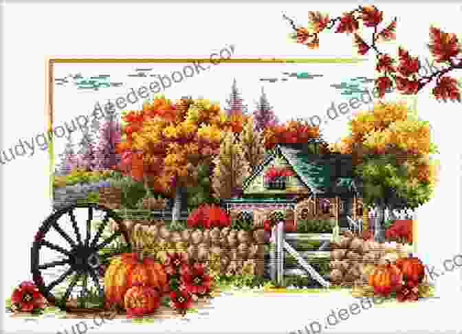 Autumn Garden Counted Cross Stitch Pattern By Lolly Brown Autumm Garden Counted Cross Stitch Lolly Brown