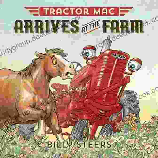 Billy Steers Waving Goodbye To Tractor Mac At The End Of Tractor Mac School Day. Tractor Mac School Day Billy Steers