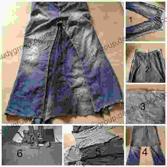 Denim Skirt Made From Old Jeans 50 Nifty Thrifty Upcycled Fashions: Sew Something From Nothing