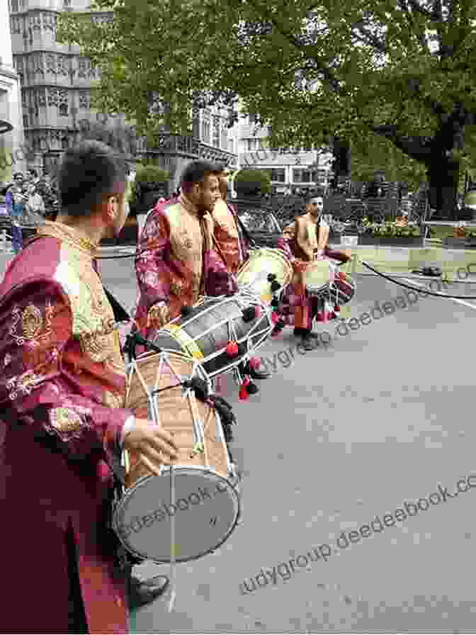 Dhol Drummers Interacting With The Audience At A Festival, Fostering A Sense Of Community And Cultural Pride Dhol: Drummers Identities And Modern Punjab