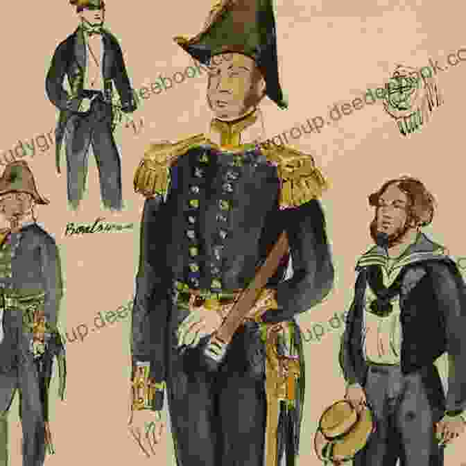 Paul Jones, A Portrait Depicting A Resolute Man In Naval Uniform The Grip Of Honor: A Story Of Paul Jones And The American Revolution