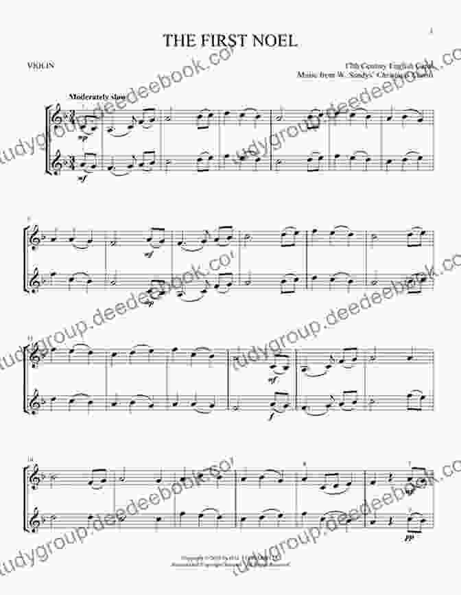 The First Noel Sheet Music For Bassoon Christmas Carols For Bassoon: Easy Songs